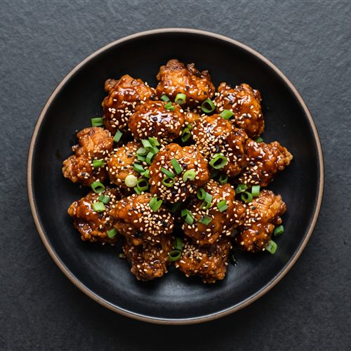 Chicken Pops, gefrituurde kipfilet stukjes