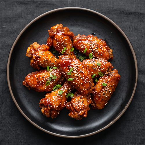 Korea Wings met zoet/pittige saus